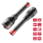 İzeltaş Pro 12000 Lümen Zoom Özellikli Cob Led El Feneri (büyük Boy)