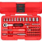 İzeltaş 1/4" Altı Köşe Lokma Anahtar Ve Bits Set 45 Parça