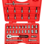 İzeltaş 3/8" Altı Köşe Lokma Anahtar Ve Lokmalı Allen Set 35 Parça