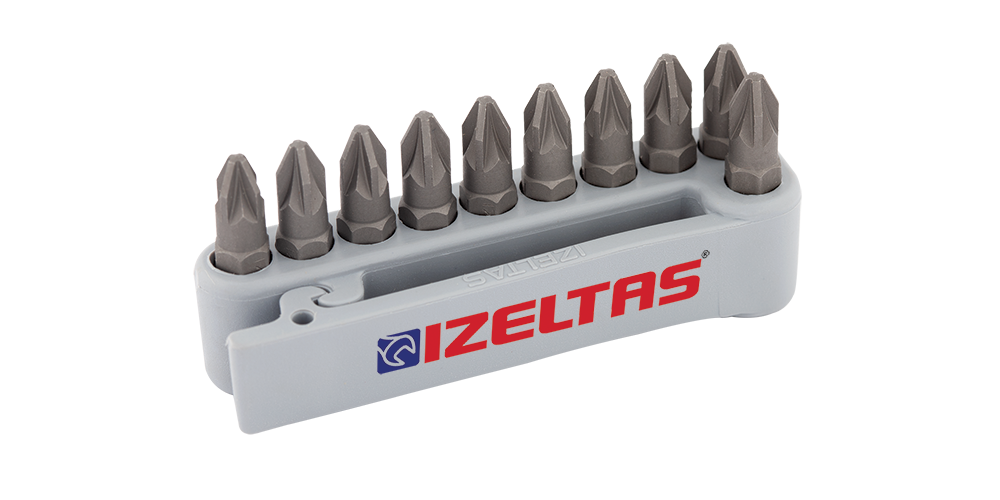 4825-.png İzeltaş Pozidriv Bits Set Pz 2 (25 Mm) - Görsel 1