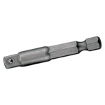 İzeltaş 1/4''m-1/4''m Bits Uç Lokma Adaptörü 50mm (makina Kullanımına Uygun)