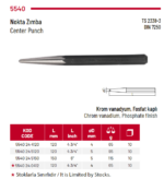 İzeltaş Nokta Zımba 4x120