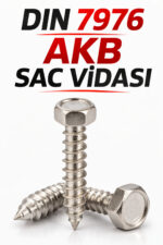 DIN 7976 4.2x9.5 AKB Sac Vidası 100 Adet - Görsel 3