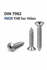 DIN 7982 INOX 2.9x6.5 YHB Sac Vidası 100 Adet - Görsel 5