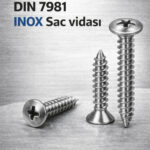 DIN 7981 2.9x9.5 INOX YSB Sac Vidası 100 Adet