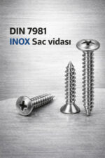 DIN 7981 2.9x6.5 INOX YSB Sac Vidası 100 Adet - Görsel 4